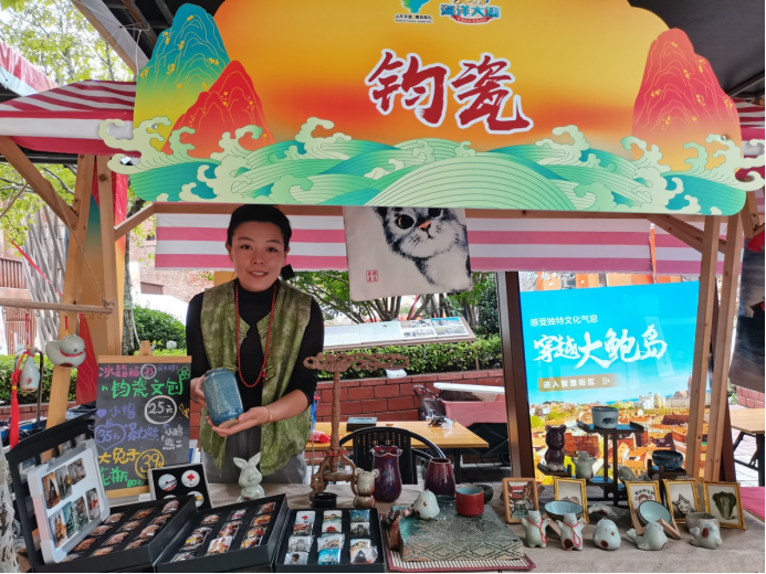 会了吧！20余项沿黄流域老手艺惊艳国庆打卡值爆表pg电子中文模拟器青岛市市北区非遗手造大集也太(图8)